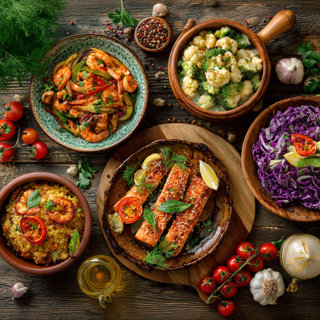 Alimente tradiționale românești în stil retro